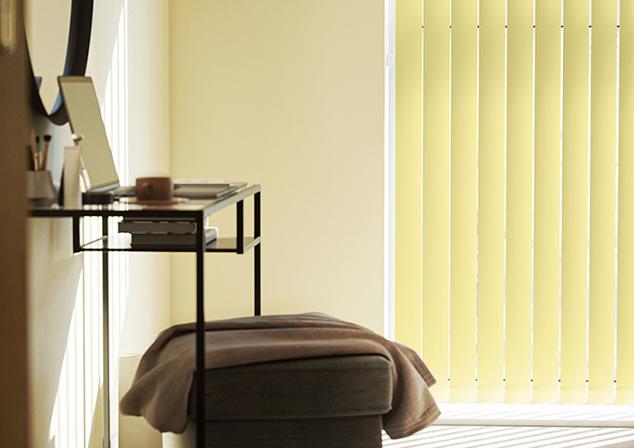 Trinity (Blackout), Daffodil Yellow - Vertical Blind - Image 5